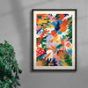 Leaving Our Sprawling Sphere contemporary wall art print by Nick Liefhebber - sold by DROOL