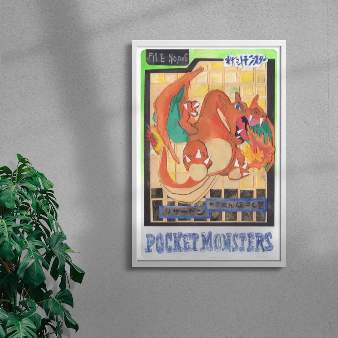 Red (1996) contemporary wall art print by David Heo - sold by DROOL