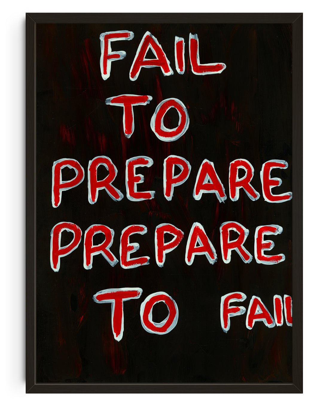 Prepare To Fai contemporary wall art print by Times New Roadman - sold by DROOL