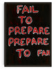 Prepare To Fai contemporary wall art print by Times New Roadman - sold by DROOL