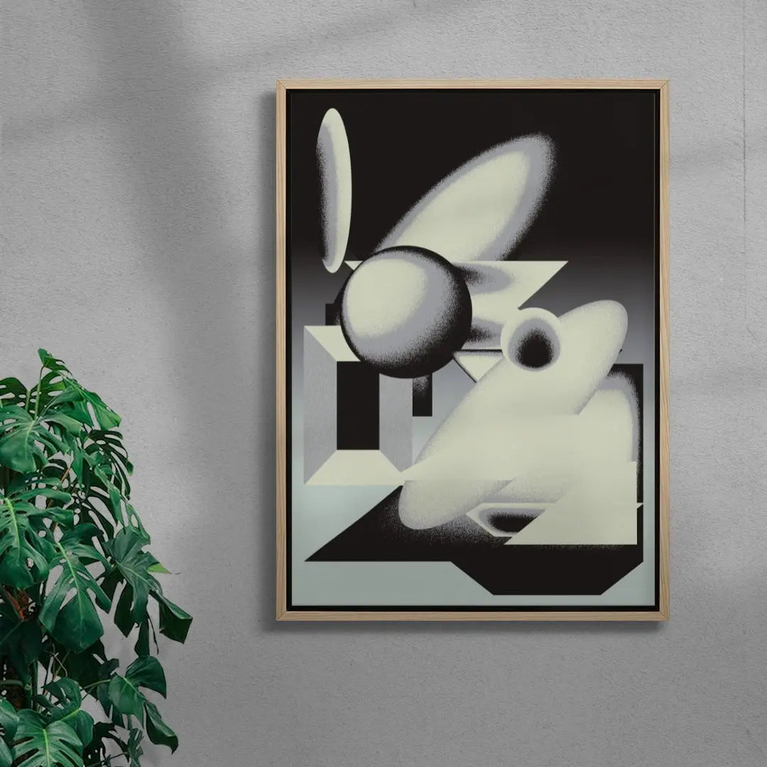 Neo Cubism contemporary wall art print by Casiel Checoni - sold by DROOL