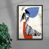 BIRD I contemporary wall art print by Eamonn O'Boyle - sold by DROOL