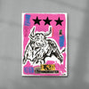 The Ringmaster contemporary wall art print by Caitlin Flood-Molyneux - sold by DROOL