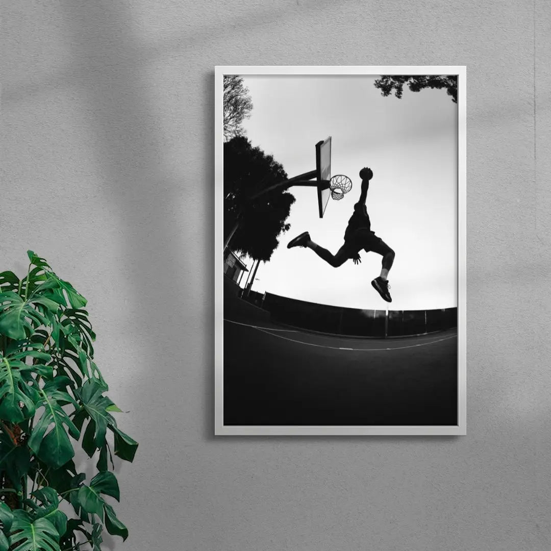 Sky Dunk contemporary wall art print by Grant Puckett - sold by DROOL