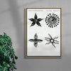 cyclical beings contemporary wall art print by Imo Sinclair - sold by DROOL