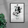 MICKS BIG ENTRANCE contemporary wall art print by DINES© - sold by DROOL