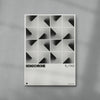 Monochrome contemporary wall art print by Henry M. - sold by DROOL