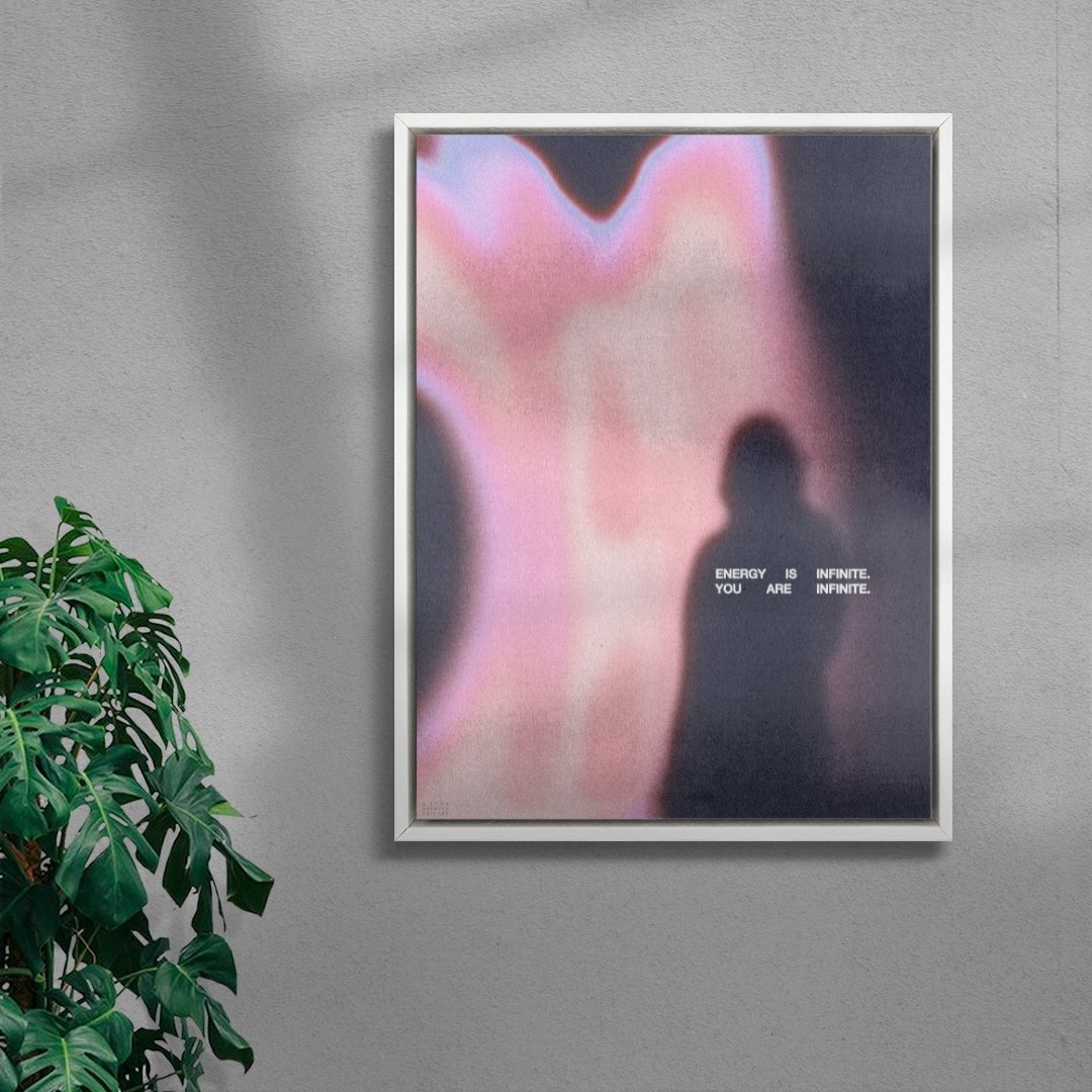 Energy contemporary wall art print by Antoine Paikert - sold by DROOL