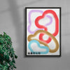 Abstract 02 contemporary wall art print by John Schulisch - sold by DROOL