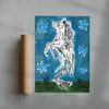 Freeze! contemporary wall art print by Caitlin Flood-Molyneux - sold by DROOL