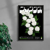 Viburnum Plicatum contemporary wall art print by George Kempster - sold by DROOL