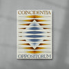 Unity of Opposites (Fig.1) contemporary wall art print by Utsav Verma - sold by DROOL