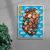 MIDSOMMAR contemporary wall art print by Eddie Loughran - sold by DROOL