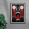 Big Beautiful Painting contemporary wall art print by Henrik Delehag - sold by DROOL