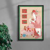 Cherry Top contemporary wall art print by Neosmith - sold by DROOL