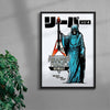 Reaper Radio contemporary wall art print by Othman Zougam - sold by DROOL