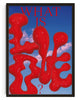 What is Love? contemporary wall art print by Sara Cristina Moser - sold by DROOL