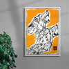 The Pack contemporary wall art print by Caitlin Flood-Molyneux - sold by DROOL