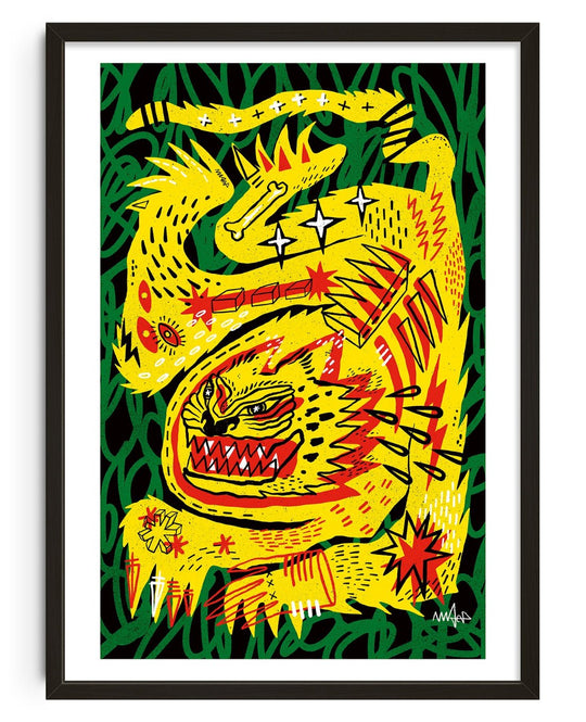 Felino de gran tamaño