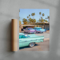 Thumbnail for Palm Springs Paradise contemporary wall art print by Deston Isas - sold by DROOL