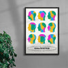 Headspace contemporary wall art print by Studio Trikken - sold by DROOL