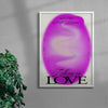 Falling in Love contemporary wall art print by RIM Atelier - sold by DROOL