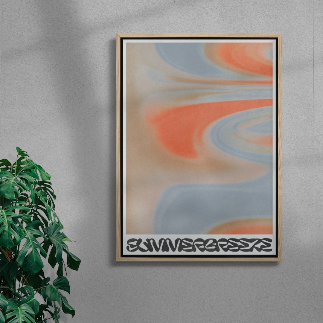 Summer Breeze contemporary wall art print by Henry M. - sold by DROOL