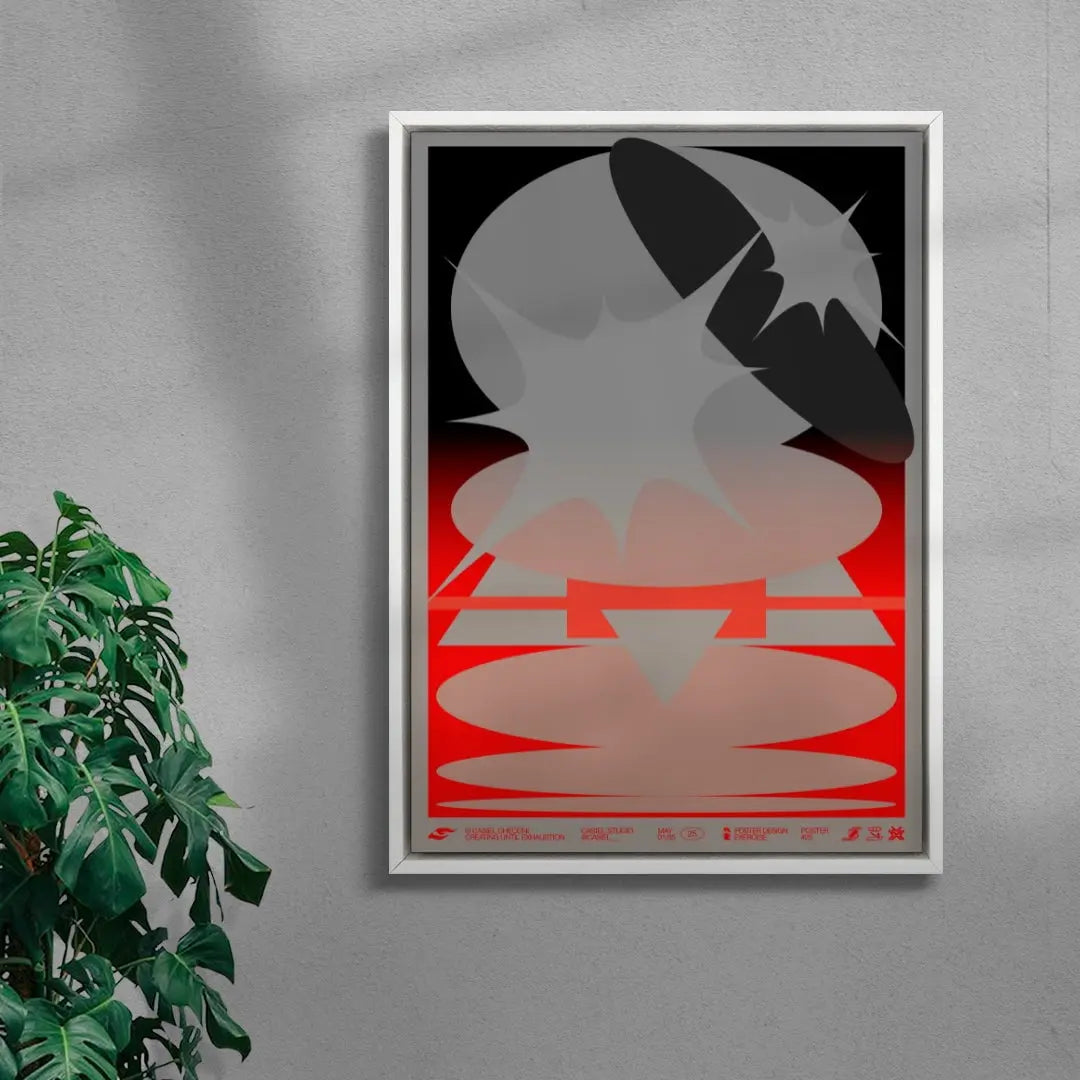How Ideas Occur contemporary wall art print by Casiel Checoni - sold by DROOL