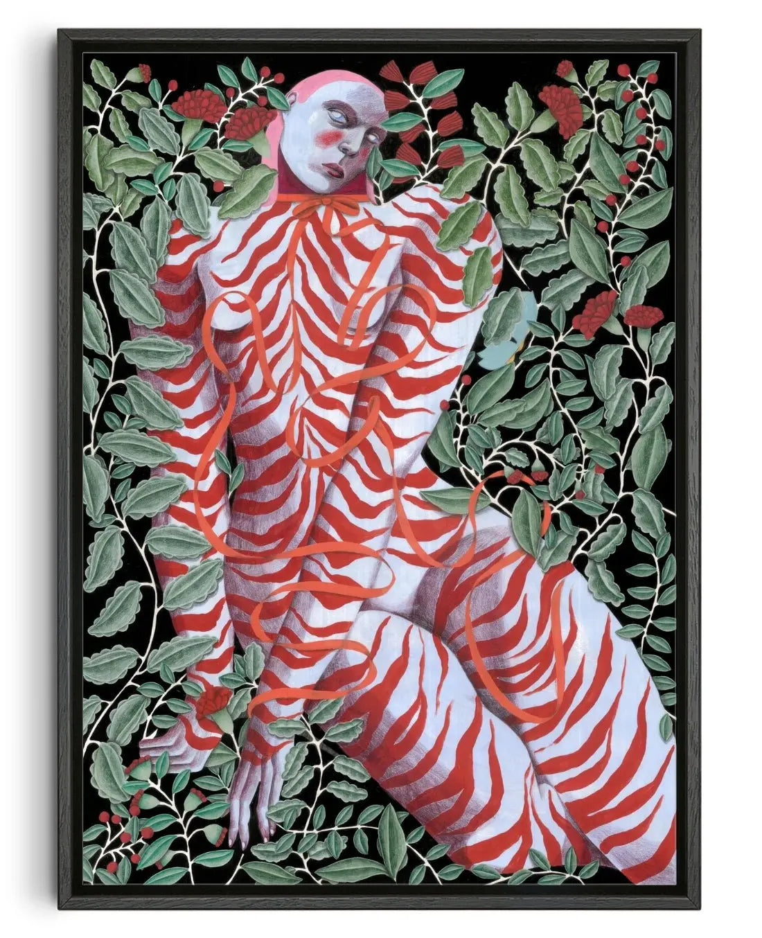 Adeline contemporary wall art print by Carla Petelski - sold by DROOL