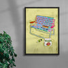 UK SUMMER contemporary wall art print by Laurie Campbell - sold by DROOL