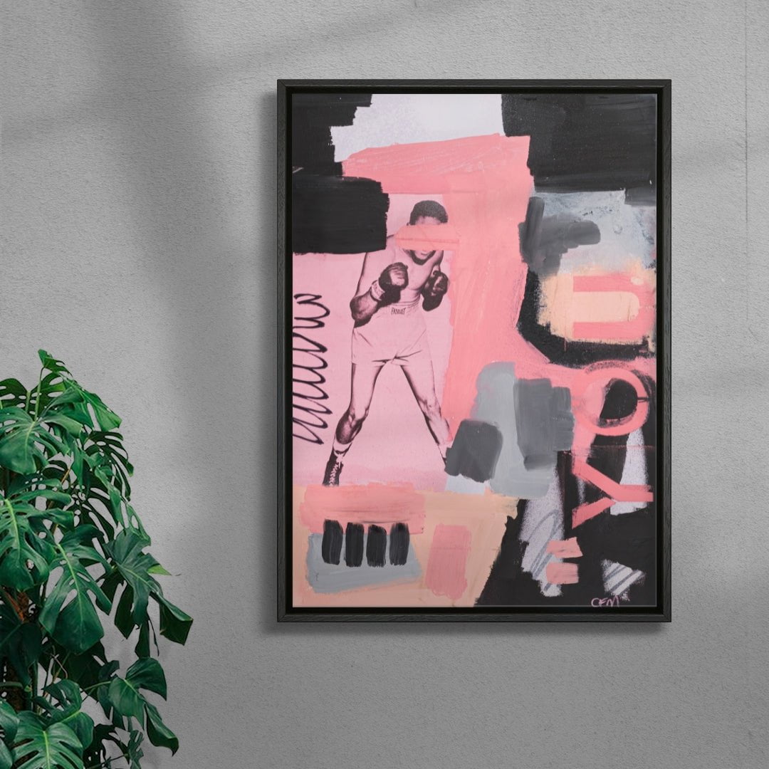 You contemporary wall art print by Caitlin Flood-Molyneux - sold by DROOL