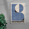 Bossanova contemporary wall art print by Henry M. - sold by DROOL