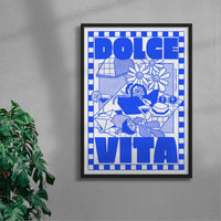 Thumbnail for Dolce Vita contemporary wall art print by Paolinoshka - sold by DROOL