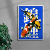 Nishikigoi 4 contemporary wall art print by Othman Zougam - sold by DROOL