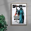 Reaper Radio contemporary wall art print by Othman Zougam - sold by DROOL