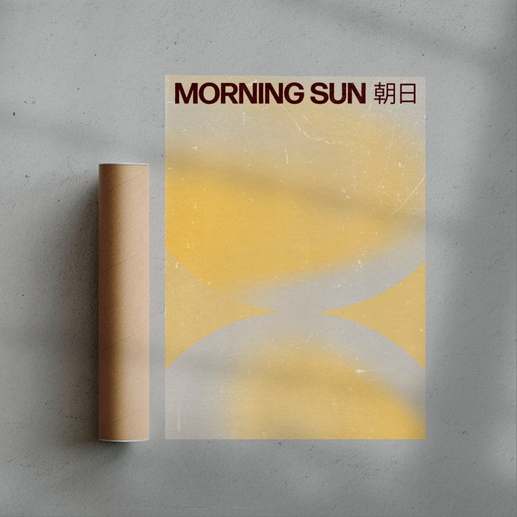 Morning Sun contemporary wall art print by Henry M. - sold by DROOL