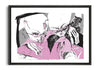 Cargar imagen en el visor de la galería, V.I.P.&#39;s contemporary wall art print by Amelie Goeppel - sold by DROOL