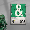 Doing contemporary wall art print by MEDG - sold by DROOL