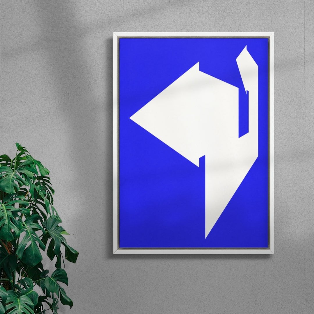 Thataway contemporary wall art print by Edan Strachan - sold by DROOL