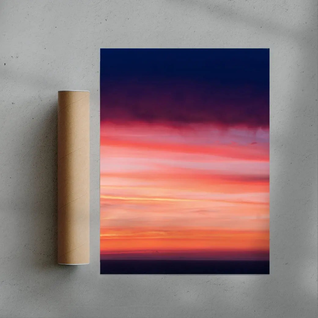 Gradient contemporary wall art print by Edward Jose - sold by DROOL