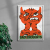 The Devil In I contemporary wall art print by Jorge Santos - sold by DROOL