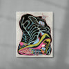 Secret No. 1 contemporary wall art print by LINWENXIN - sold by DROOL