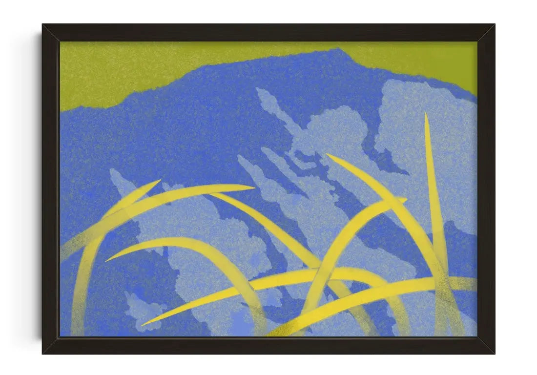 Untamed contemporary art print by Lily Kong - sold by DROOL