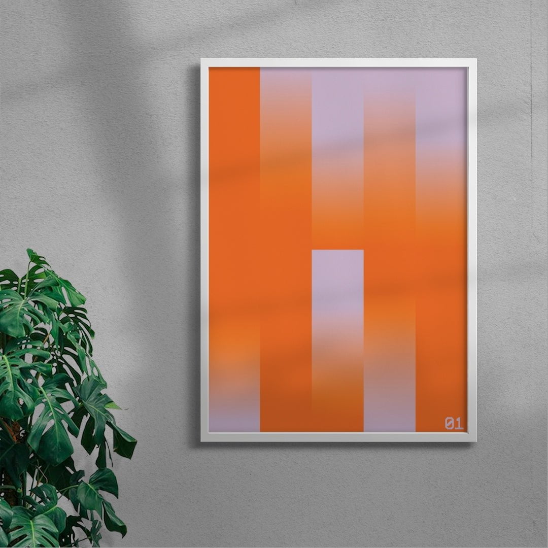 11.7x16.5" (A3) Grade 01 - UNFRAMED contemporary wall art print by Adam Foster - sold by DROOL