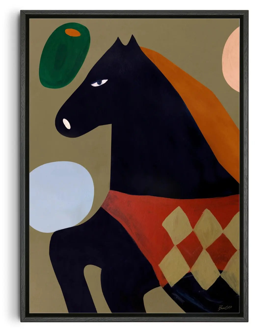 Mediterráneo contemporary canvas print by Banana Split - sold by DROOL