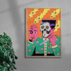 Utopia contemporary wall art print by Azaazelus - sold by DROOL