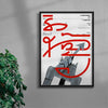 Loneliness has a compass of its own contemporary wall art print by cloud.cb - sold by DROOL