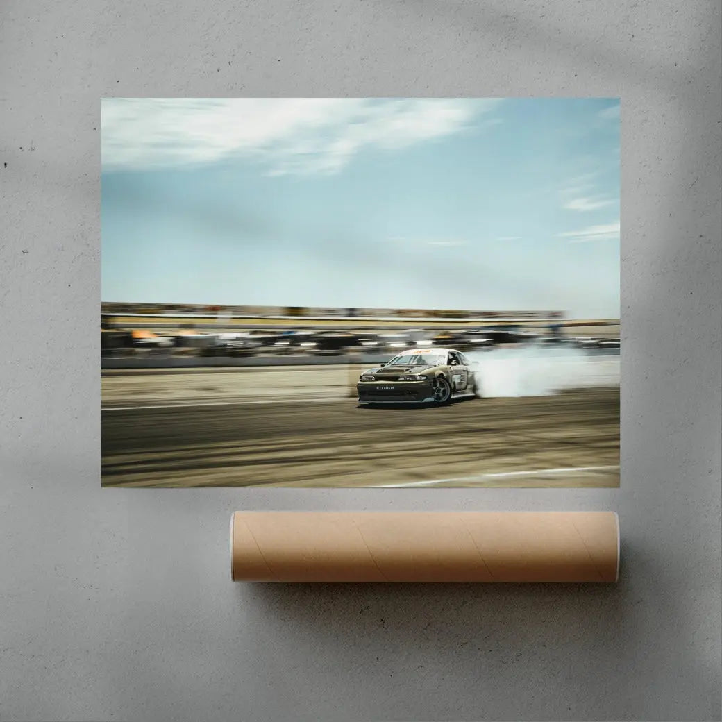 Sideways contemporary wall art print by Ben Strang - sold by DROOL