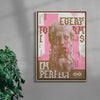 Imperfect contemporary wall art print by MEDG - sold by DROOL