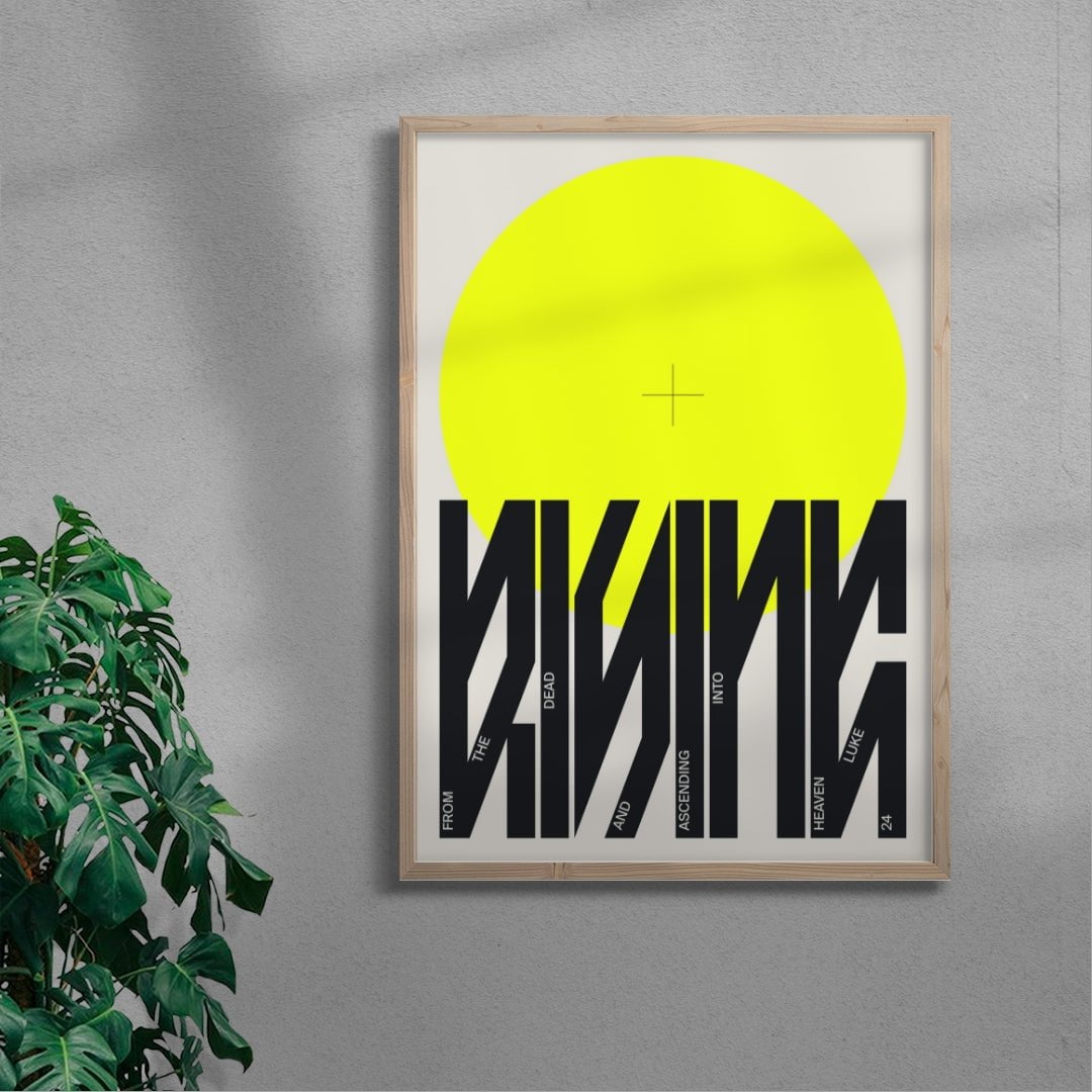 RISING contemporary wall art print by Xtian Miller - sold by DROOL